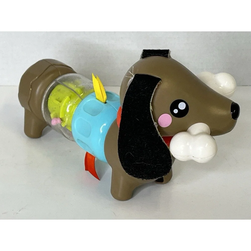 Fisher Price Activity Dachshund Rattle Sensory Toy